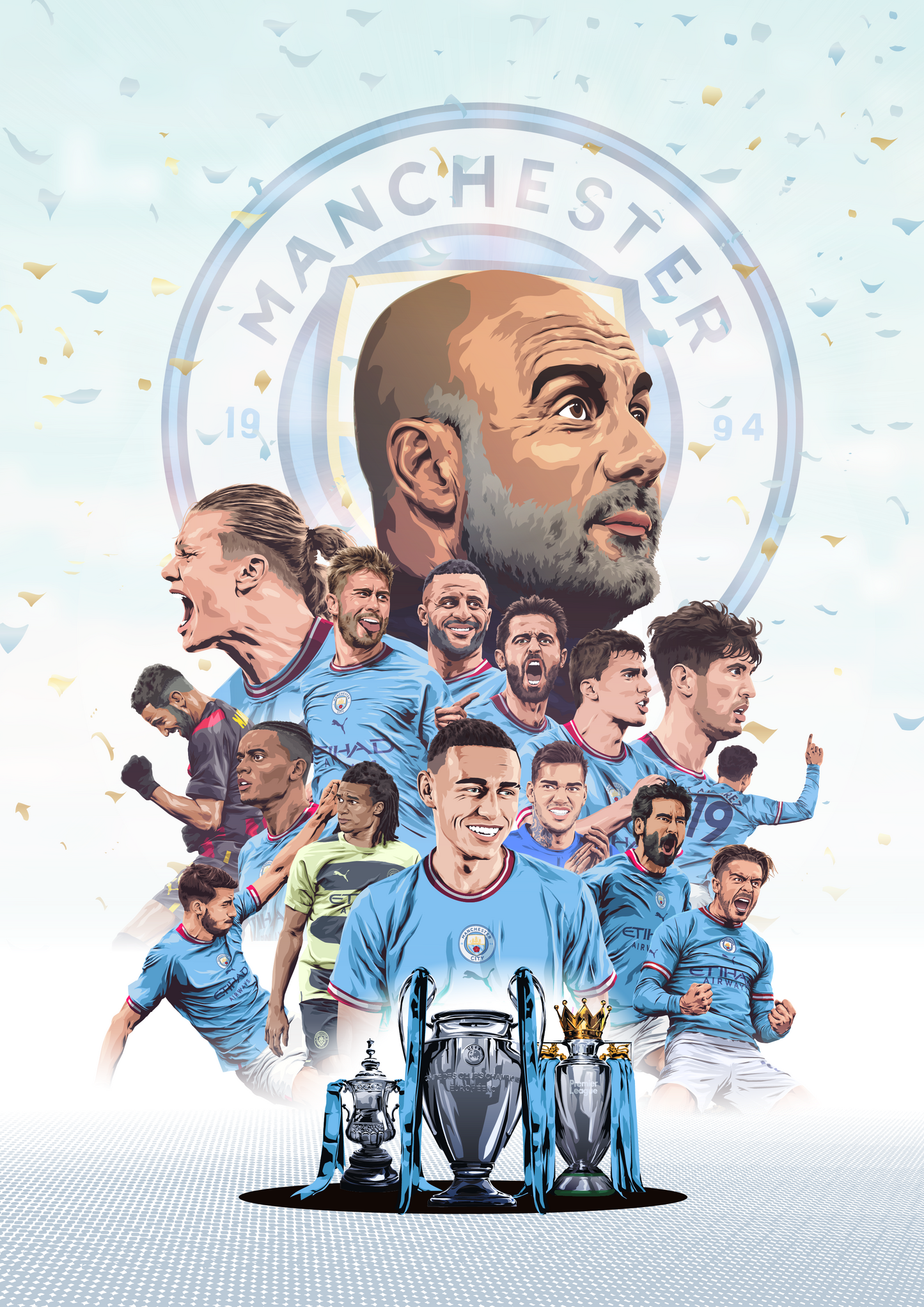 Man City - The Treble