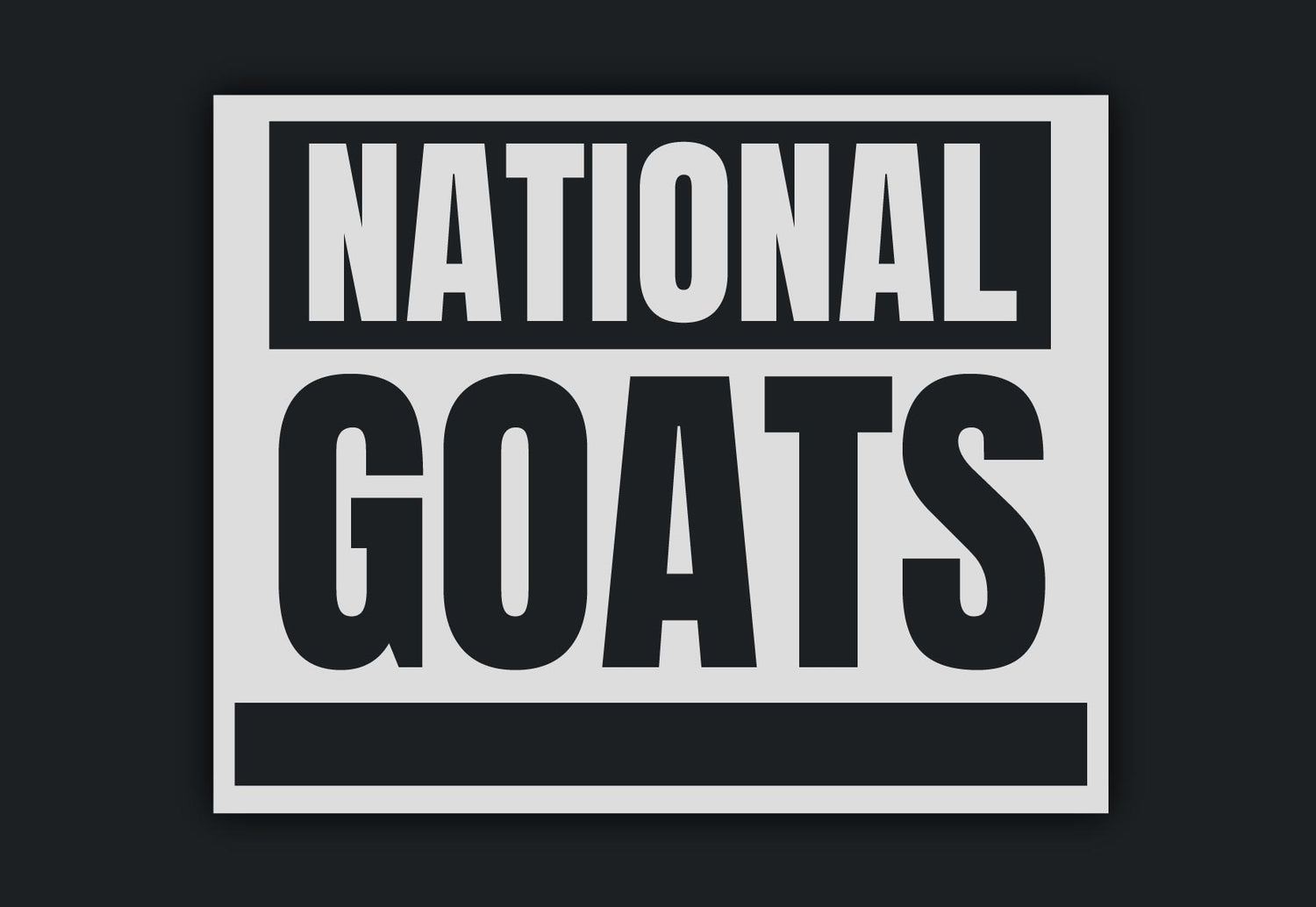 National GOATs